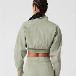 NWT Alo Yoga On Pointe Moto Jacket/,Limestone/ XS